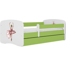 Kocot Kids Bed babydreams green dancer without drawer with mattress 180/80