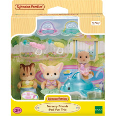 Sylvanian Families Rinkinys „Linksmybės baseine“