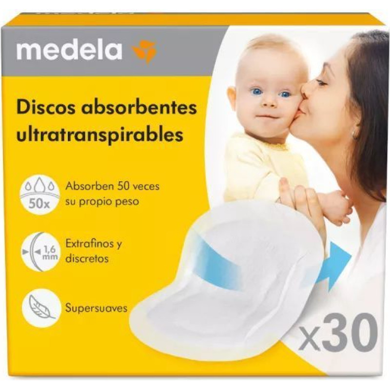 Medela 5878 BREATHABLE NUTRITION PADS 30PCS