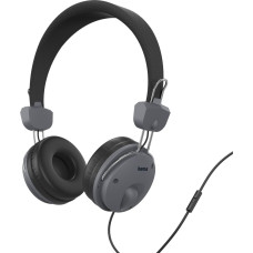 Hama 00184145 Fun On-ear Headphones, Black