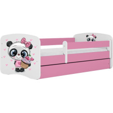 Kocot Kids Bed babydreams pink panda without drawer with mattress 160/80