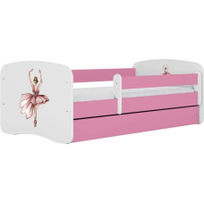 Kocot Kids Bed babydreams pink dancer with drawer with mattress 140/70