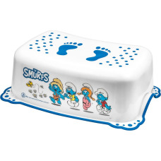 Minikid Step stool - SMURFS - WHITE