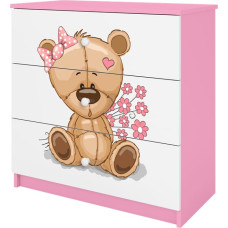 Kocot Kids Chest of drawers babydreams pink teddybear flowers