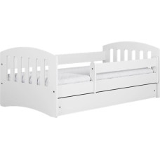 Kocot Kids Bed classic 1 white with drawer with mattress 140/80