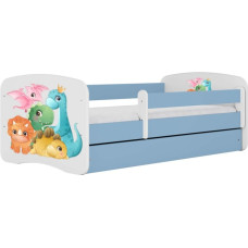 Kocot Kids Bed babydreams blue tiny dinos without drawer with mattress 140/70