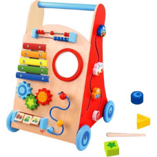 Tooky Toy Wielofunkcyjny Chodzik Pchacz Panel Edukacyjny Dla Dzieci