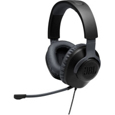 JBL on-ear Juhtmega kõrvapealsed , must JBLQUANTUM100BLK