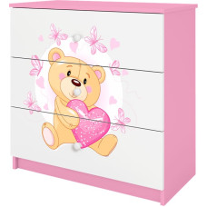 Kocot Kids Chest of drawers babydreams pink teddybear butterflies