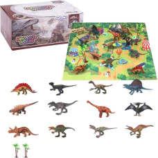 Woopie Zestaw Figurki Dinozaury  XL + Mata