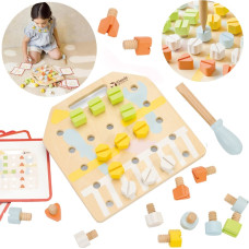 Classic World Wooden Manipulative Board Logic Puzzle