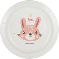 Canpol Babies CANPOL 4/411 Talerz plastikowy Cute Animals róż pin2