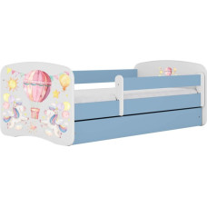 Kocot Kids Bed babydreams blue balloon without drawer with mattress 140/70