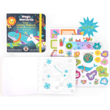 Trendhaus Magic Moments - Colouring book with stickers