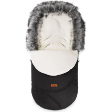 SENSILLO Fliisvoodriga magamiskott ESKIMO BLACK 8330