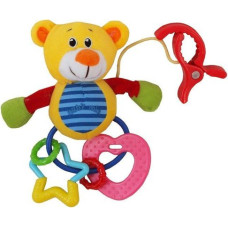 Baby Mix 19899 TOY WITH RATTLE BEAR