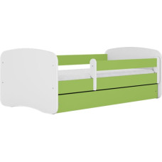 Kocot Kids Bed babydreams green without pattern without drawer with mattress 180/80