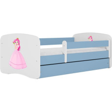 Kocot Kids Bed babydreams blue princess without drawer with mattress 180/80