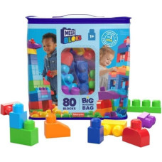 Fisher Price Bloks - DCH63 - MEGA BLOKS  - 80 EL - BIG BUILDING BAG