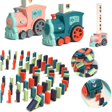 Woopie Electric Train Locomotive for Domino Blocks 63 pcs.