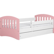 Kocot Kids Bed classic 1 mix pale pink without drawer with mattress 180/80