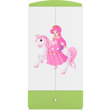 Kocot Kids Wardrobe babydreams green princess on horse