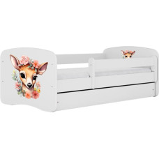 Kocot Kids Bed babydreams white bambi with drawer with mattress 180/80