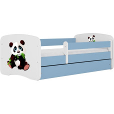 Kocot Kids Bed babydreams blue panda 2 with drawer with mattress 160/80