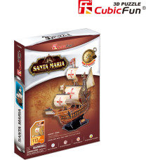 Cubic Fun CUBICFUN 3D dėlionė (vidutinė) „Laivas „Santa Maria