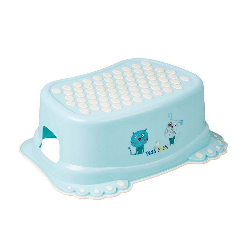 TEGA BABY DOG and CAT aste-pink, PK-006 LIGHT BLUE