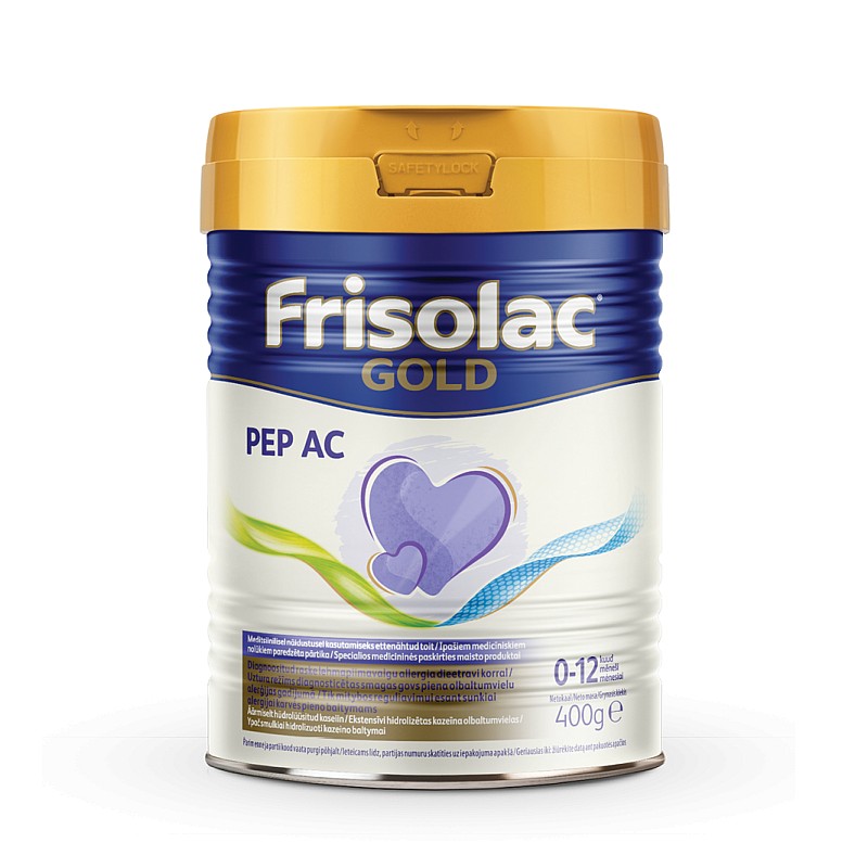 Frisolac Gold Pep AC imiku piimasegu 0-12 k 400g, FA69