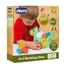 CHICCO 2in1 Kiikuv Dino kujunditega ECO