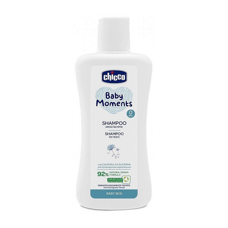 CHICCO Šampoon Baby Moments  200ml.