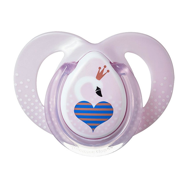 TOMMEE TIPPEE Closer to nature MODA Silikoonist ortodontiline lutt 6-18m 1tk.