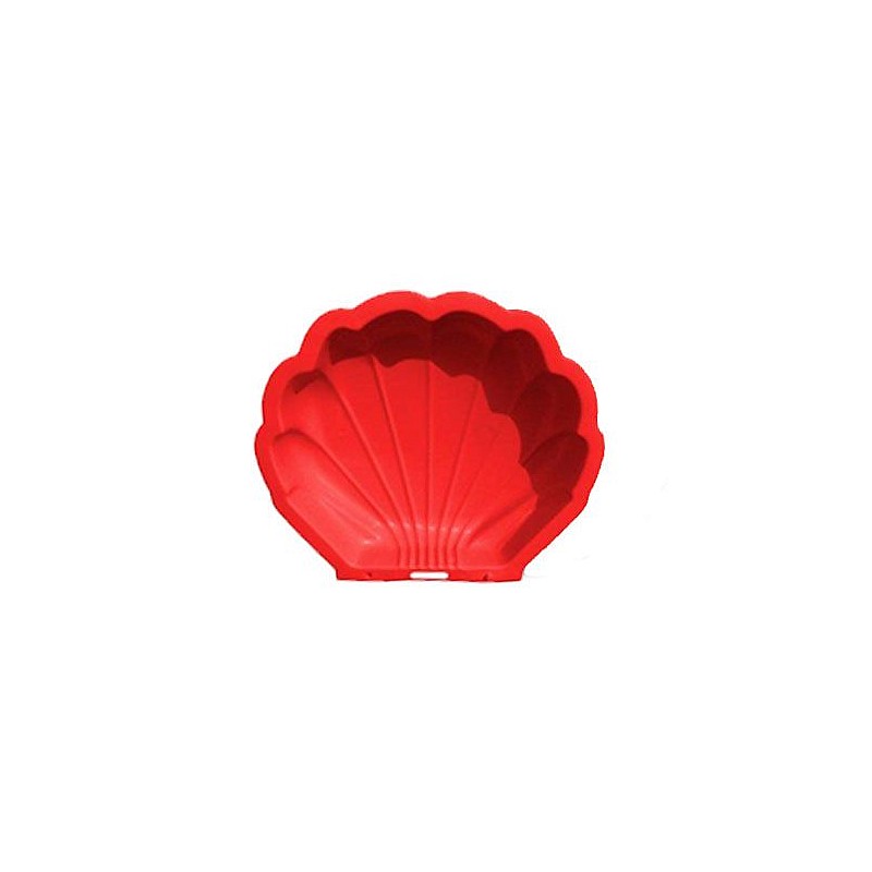 Liivkast 3TOYSM Big shell , 69655 - red