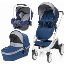 Vanker-jalutuskäru 3in1 4BABY COSMO NAVY BLUE