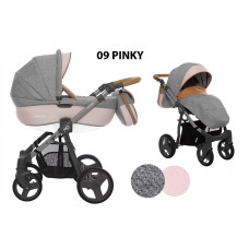 BABYACTIVE MOMMY Vanker-jalutuskäru  2in1, Pinky 09