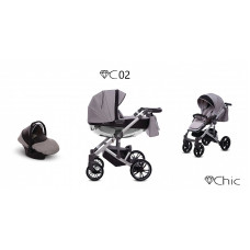 BABYACTIVE CHIC vanker-jalutuskäru  3in1, C02