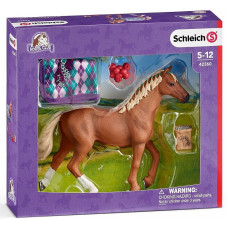 SCHLEICH HORSE CLUB Inglise Täisvereline Täkk Tekiga