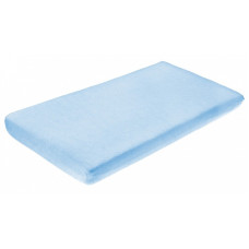 SENSILLO FROTTE kummiga voodilina 120x60сm Classic BLUE 2144