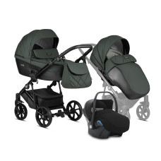 TUTIS VIVA 4 Luxury vanker-jalutuskäru  3in1, 064 EMERALD