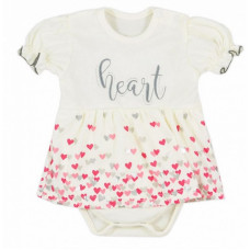 BOBAS HEART bodi, suurus 86 , 037 ecru