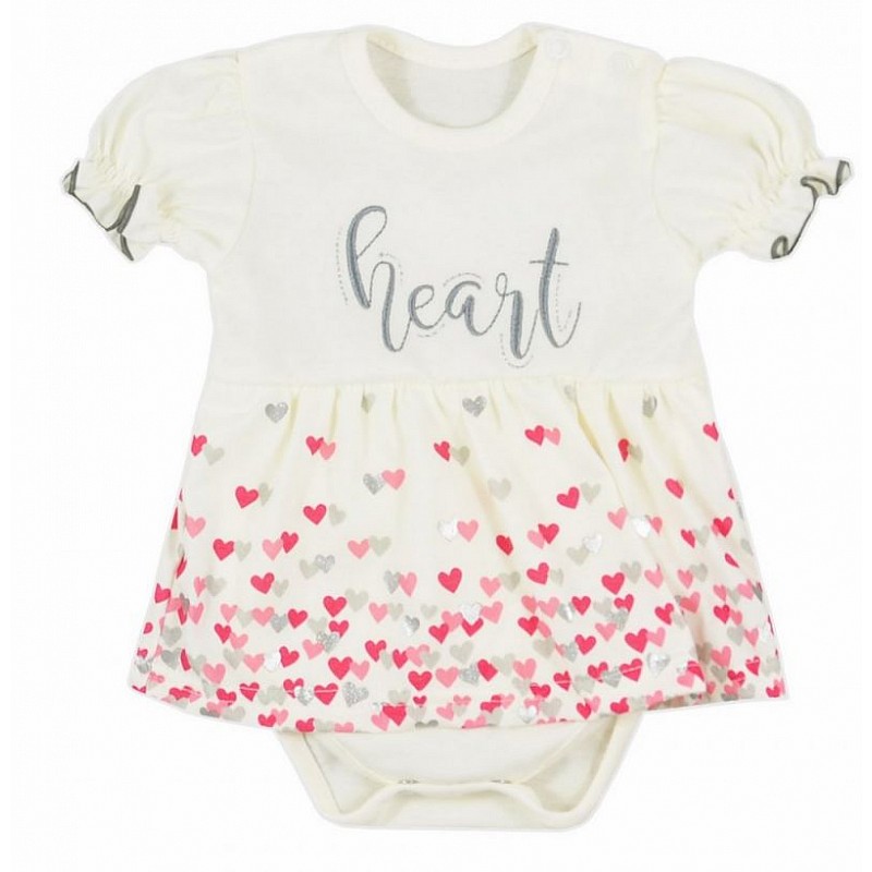 BOBAS HEART bodi, suurus 86 , 037 ecru