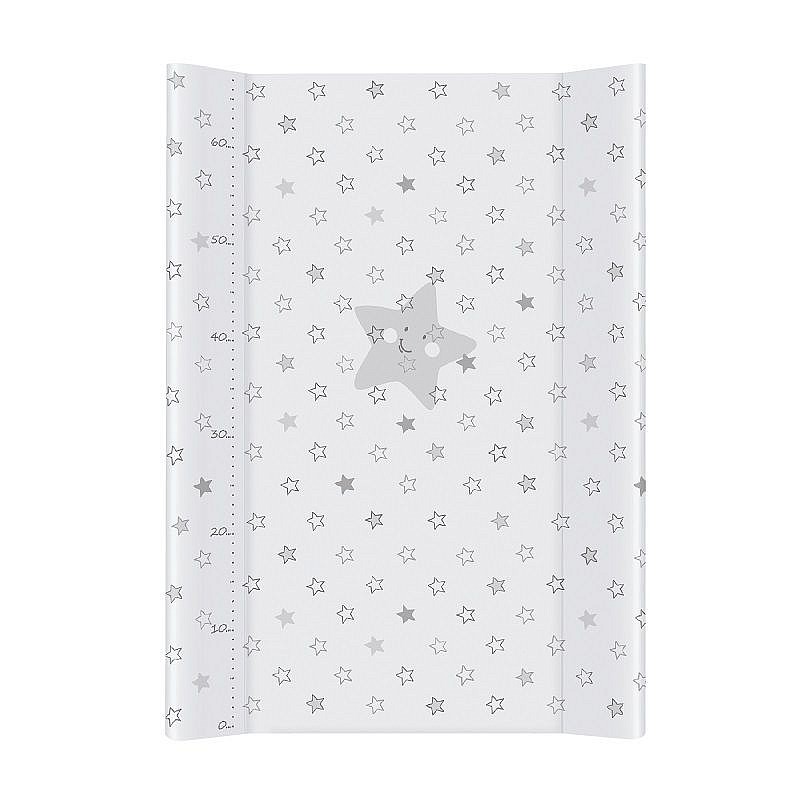 CEBABABY Pehme Mähkimisalus 50x70сm STARS GREY W-102-066-260