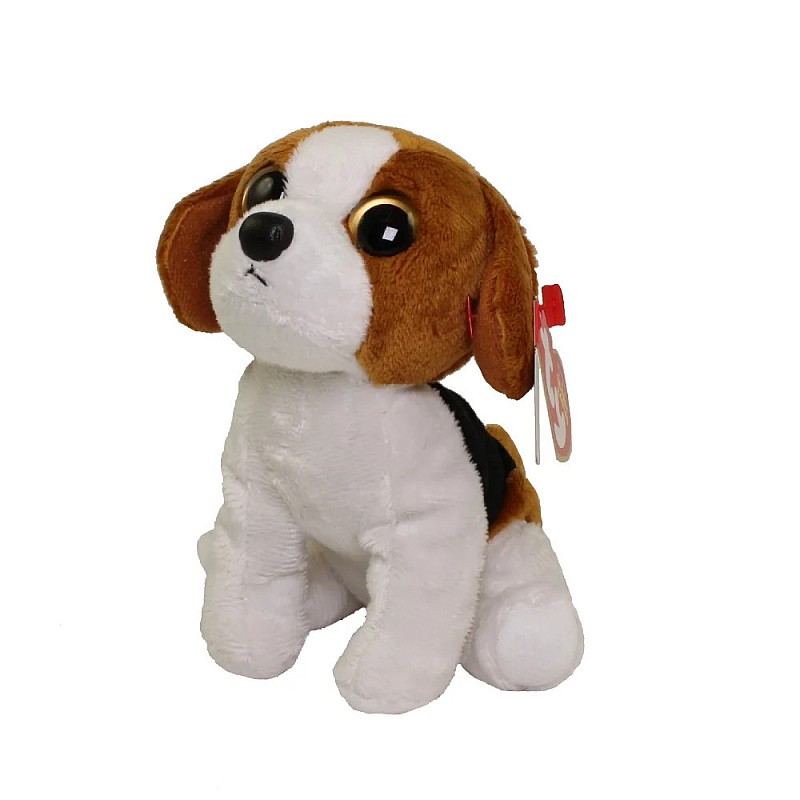 TY Beanie Boos Pehme mänguasi  SNICKY -brown dog reg, TY42182 LÕPUMÜÜK