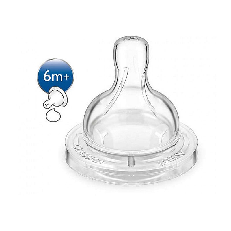 PHILIPS AVENT Anti-colic pudelilutt 6m+ (2tk.) SCF636/27