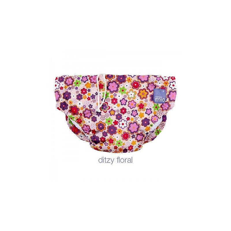 BAMBINO MIO Swim Nappies ujumispüksid DITZY FLORAL, M (7-9kg)