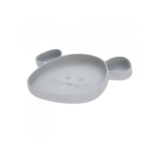 LASSIG Silikoonist taldrik "Grey Mouse", , 1310035253