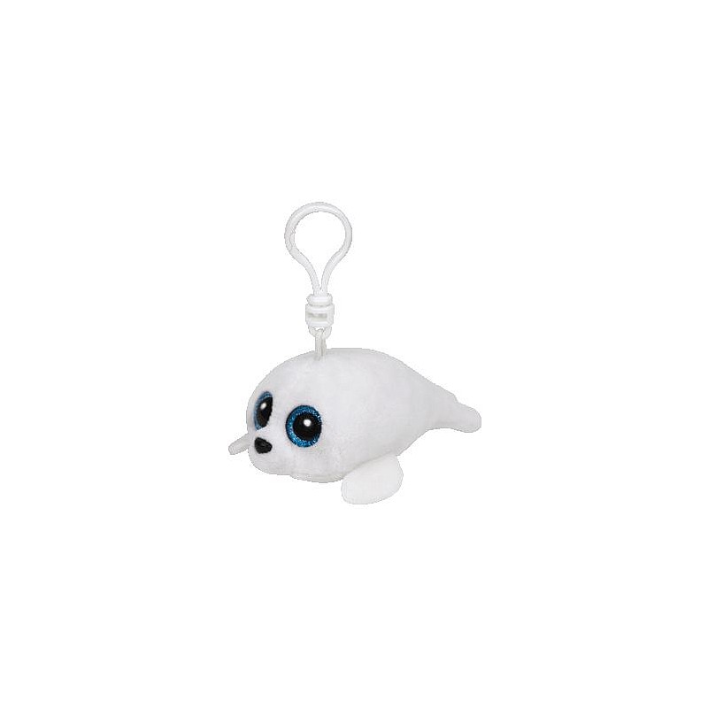 TY Beanie Boos Toy - võtmehoidja WHITE SEAL ICY 8cm, TY36624