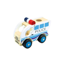 BINO puidust auto POLICE 84082